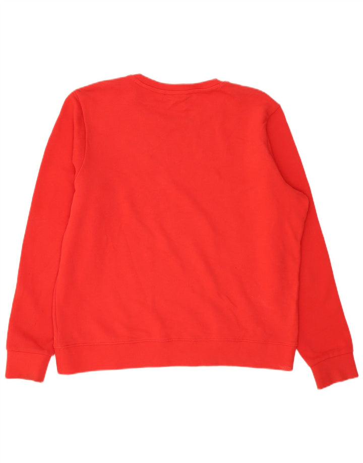 Wrangler moletom masculino jumper grande algodão vermelho