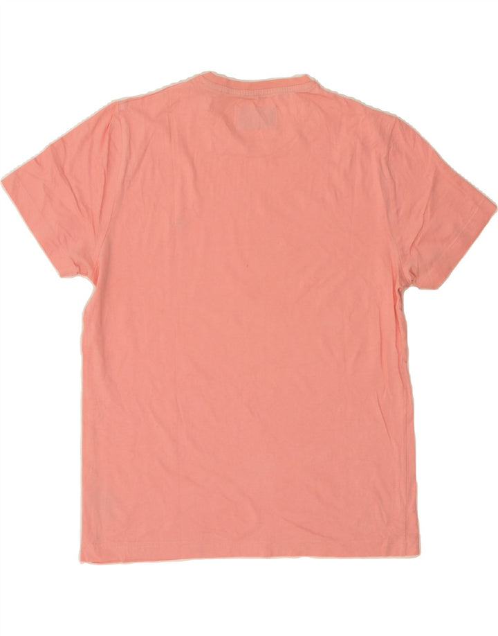 PENGUIN Mens T-Shirt Top Medium Pink Cotton Vintage Penguin and Second-Hand Penguin from Messina Hembry 