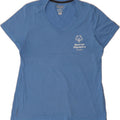 CHAMPION Womens T-Shirt Top UK 18 XL Blue Cotton Vintage Champion and Second-Hand Champion from Messina Hembry 