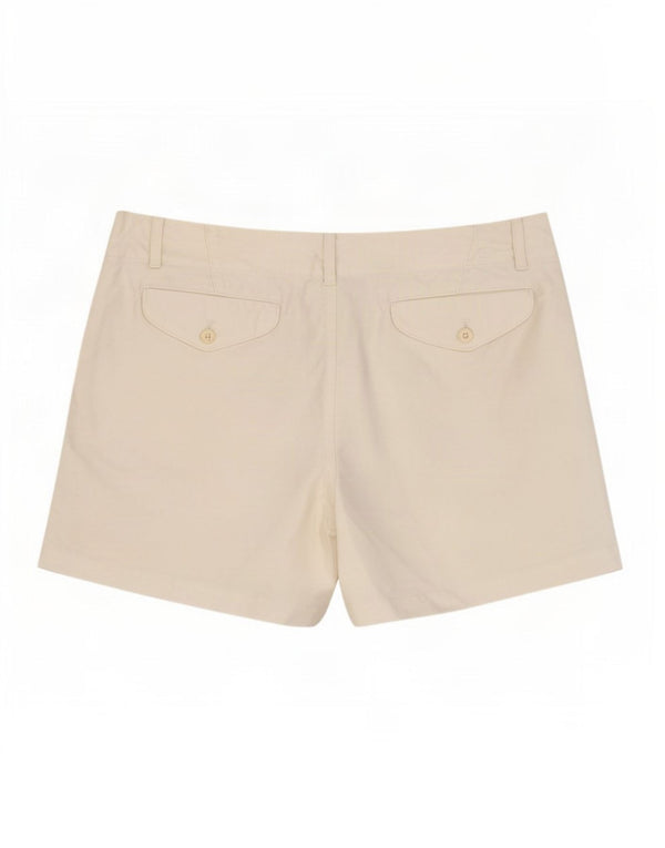 Shorts Chino feminino Ralph Lauren EUA 10 grandes W34 algodão branco