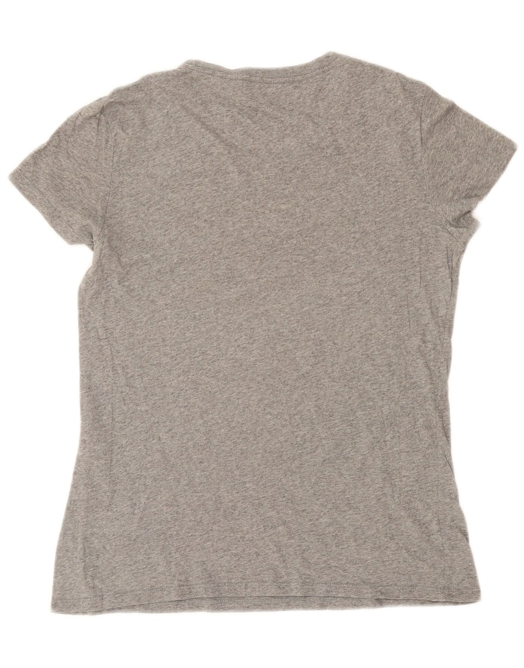 Camiseta feminina gráfica Levi's UK 14 cinza médio manchado