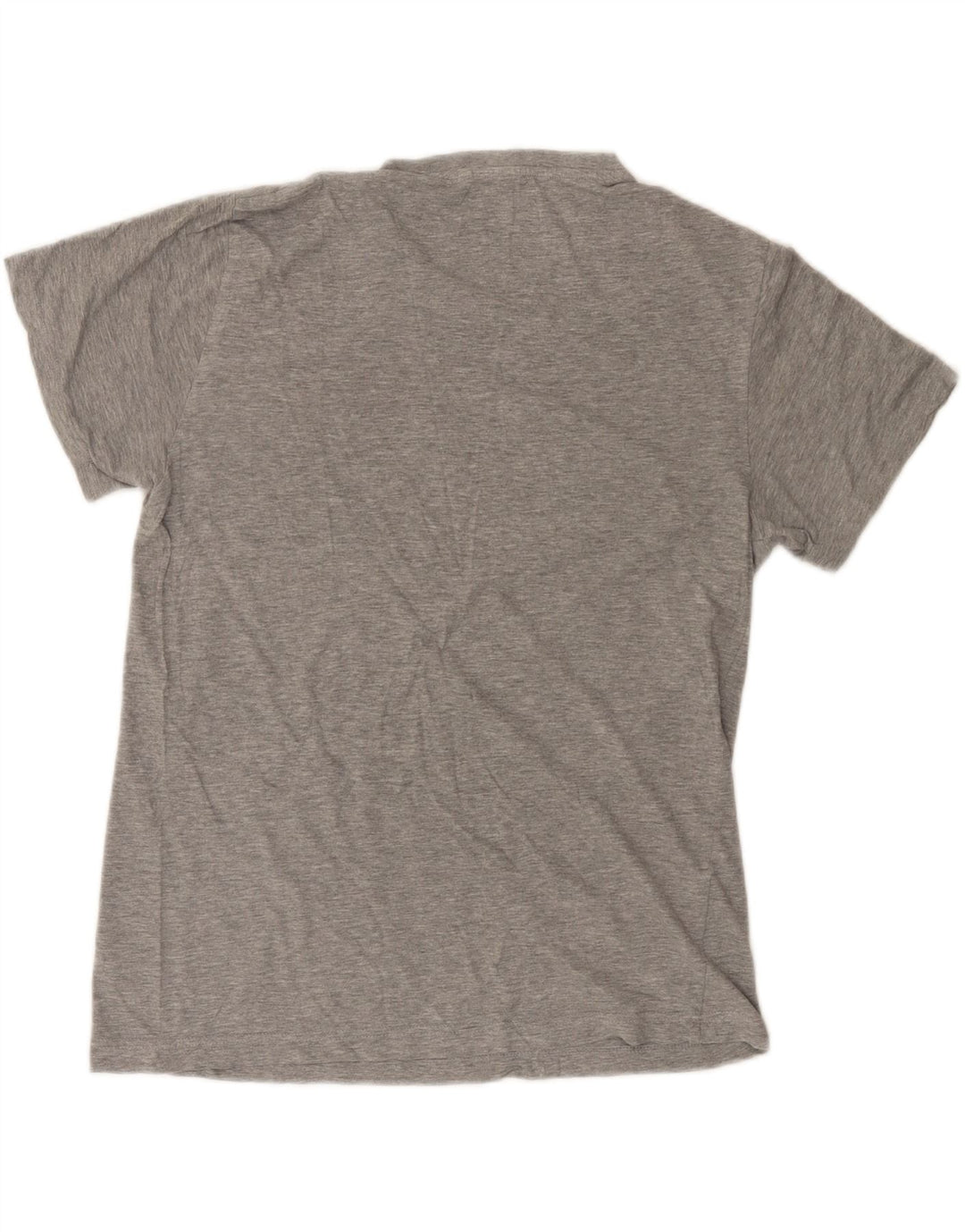 Camiseta gráfica masculina Penguin Top grande algodão cinza