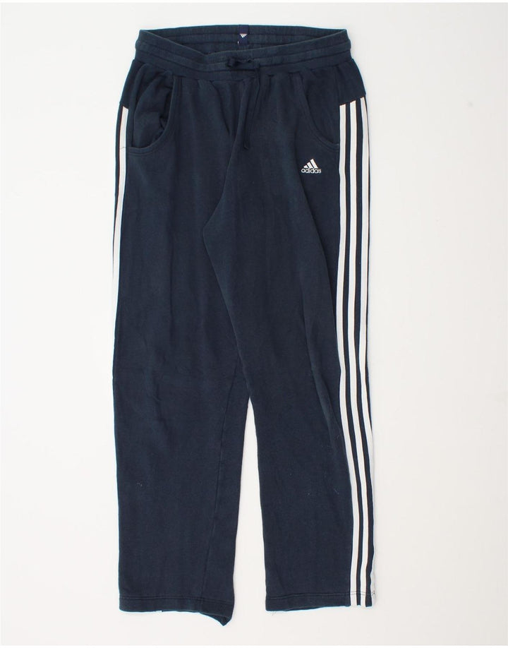 Adidas Mens Full Tracksuit UK 38/40 Médio Azul Marinho Algodão