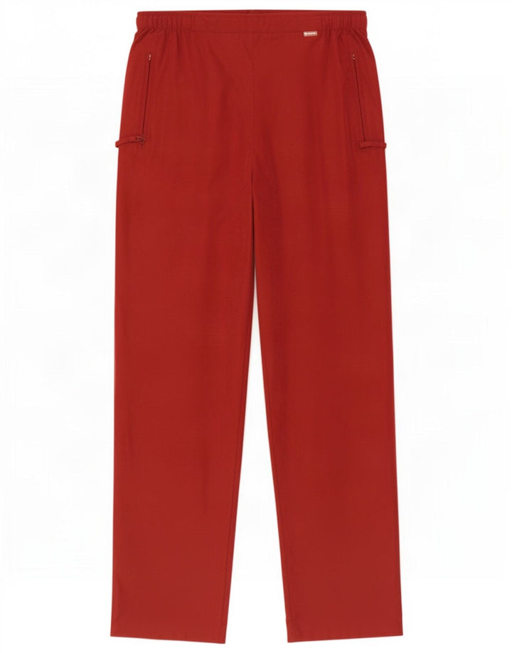 Calça de treino masculina Champion grande poliéster vermelho