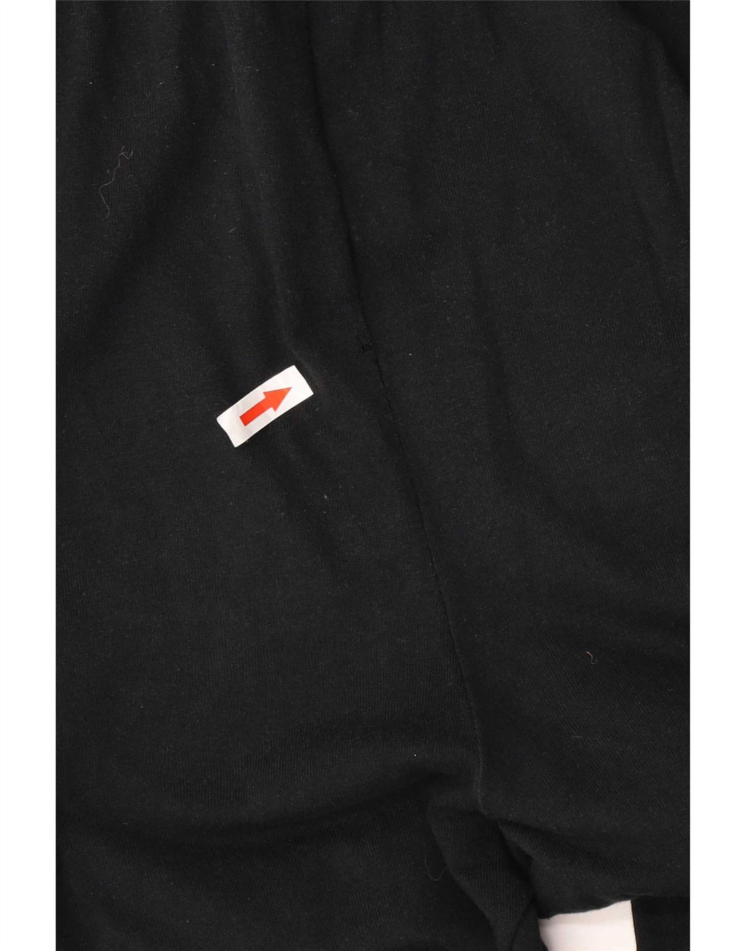 Calça de treino masculina Champion pequena de algodão preto