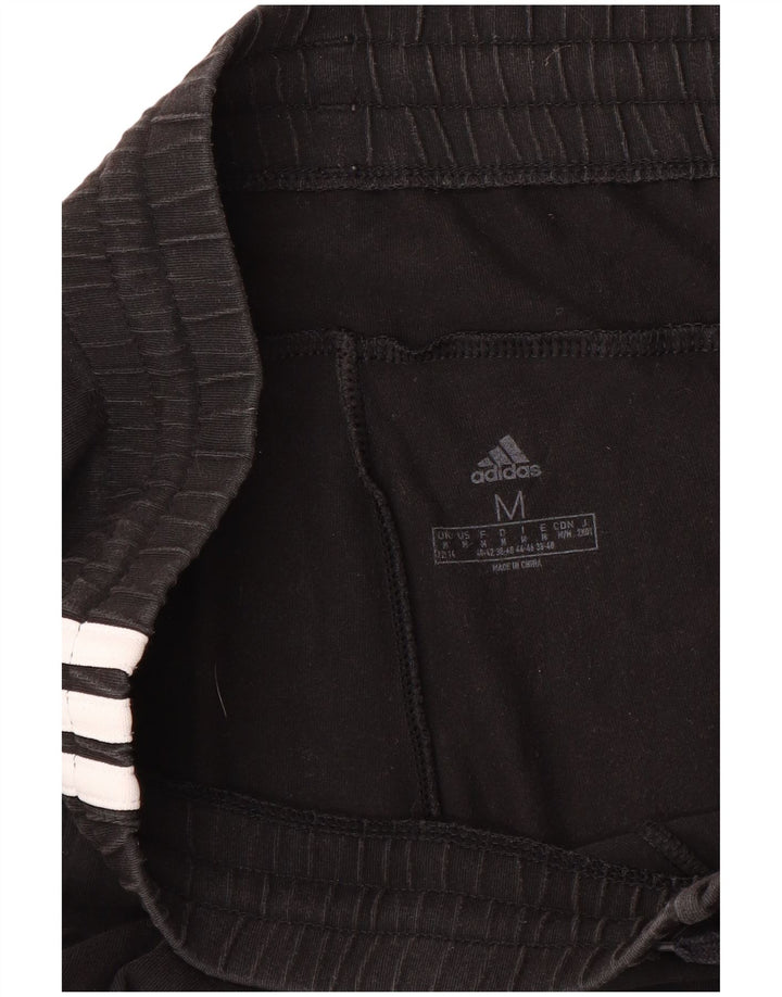 ADIDAS Calças de treino femininas Joggers UK 12/14 Médio Preto