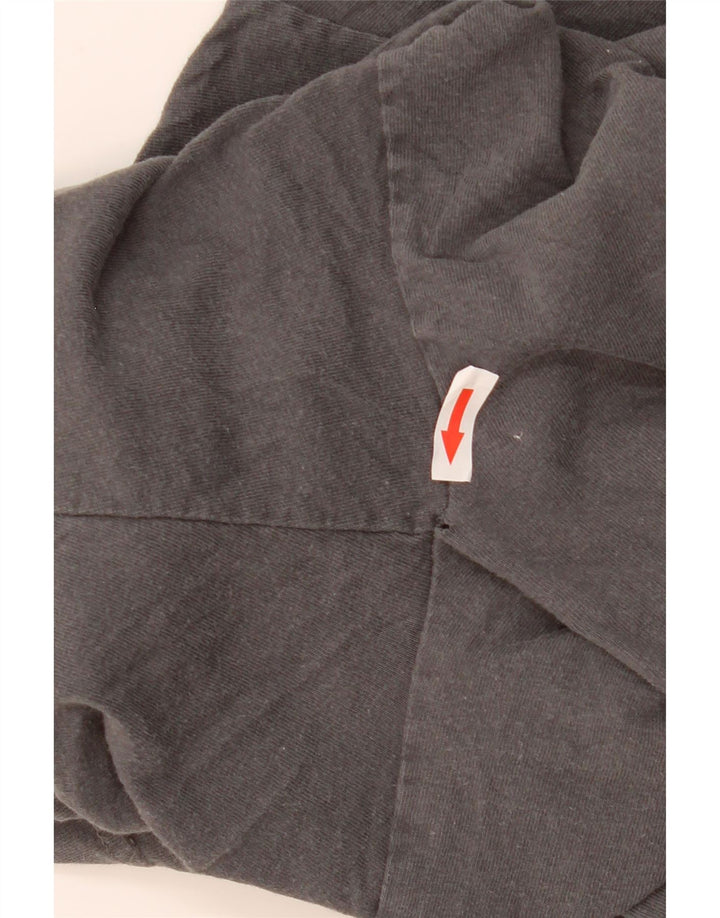 Camiseta masculina VANS com estampa gráfica cinza médio algodão
