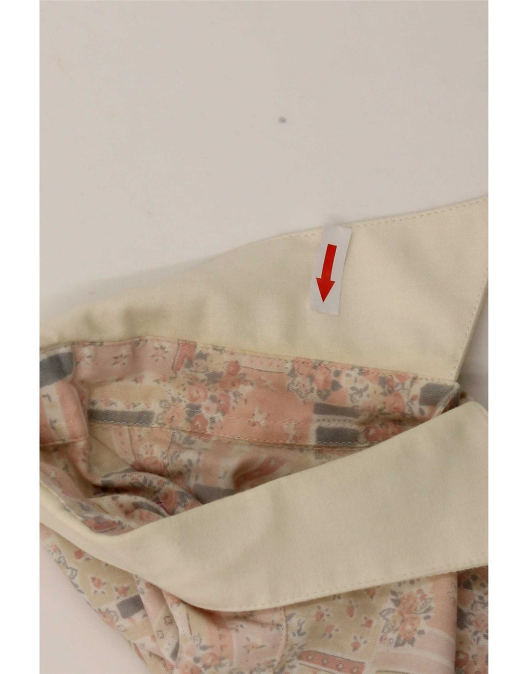 Camisa feminina HANAITI UK 14 média multicolorida patchwork poliéster