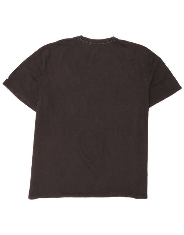 Camiseta gráfica masculina Adidas Top 2XL algodão preto