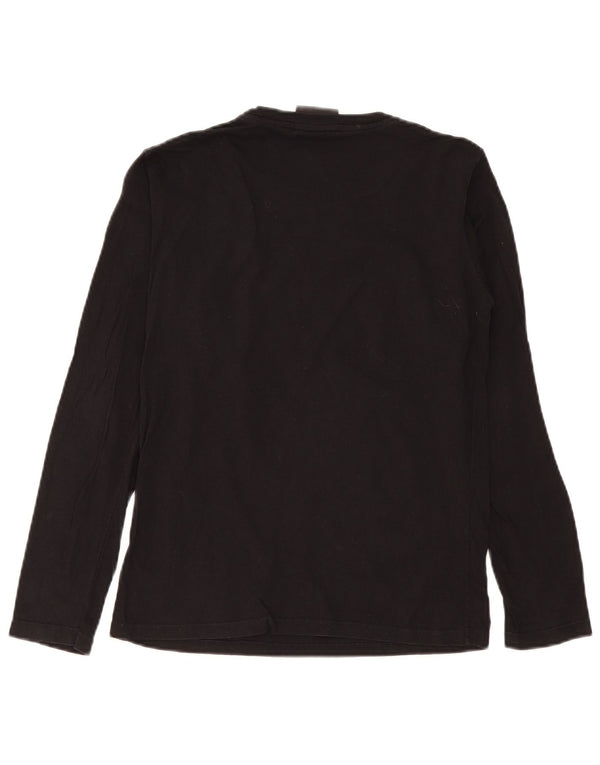 Pyrex Boys Graphic Top Long Sleeve 11-12 Years 2XL Black Cotton
