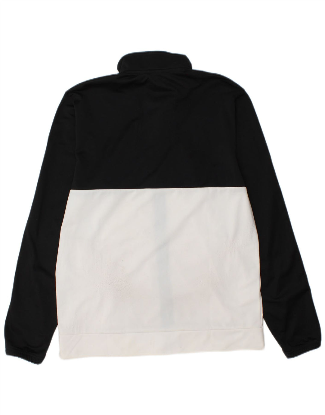 Adidas Mens Tracksuit Top Jacket UK 40/42 Medium Black Colourblock