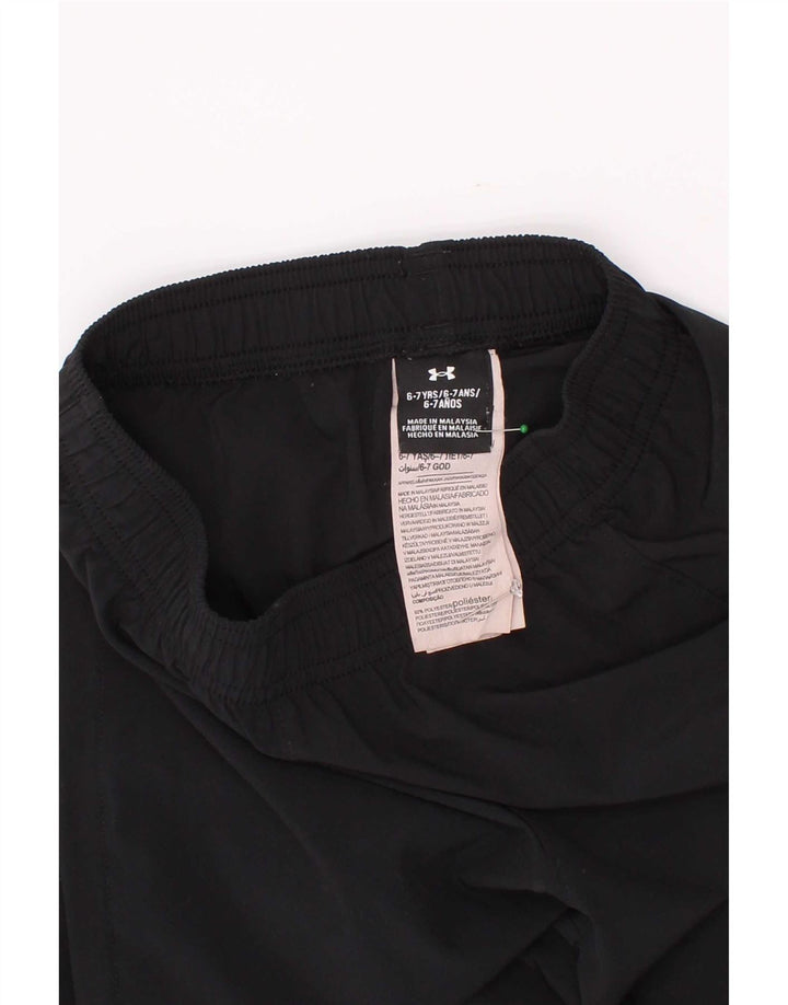 Calça de treino Under Armour Boys Joggers 6-7 anos preto poliéster