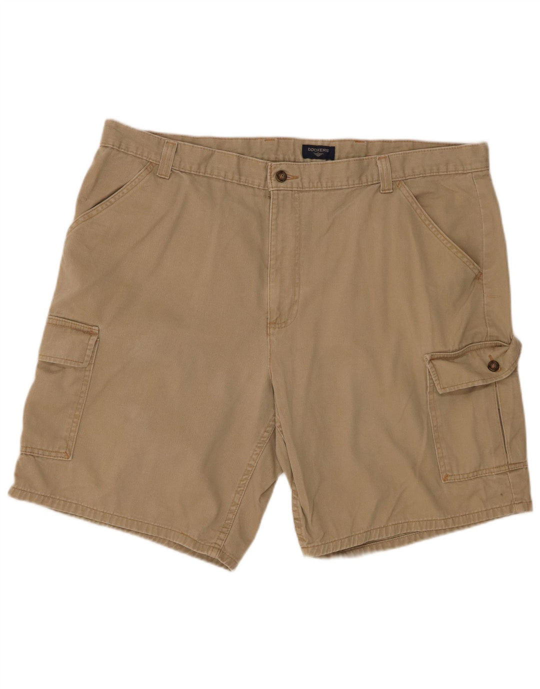 Shorts cargo masculino DOCKERS W42 2XL algodão bege