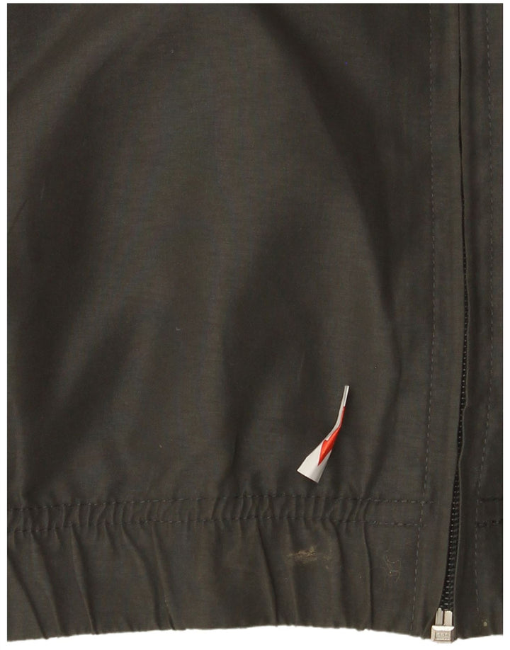 Fila Mens Tracksuit Top Jacket Pequeno Poliéster Colourblock Cinza