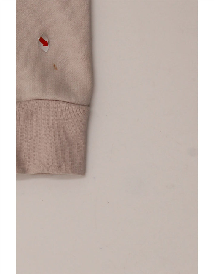 ADIDAS Meninas Graphic Hoodie Jumper 13-14 Anos Rosa Algodão