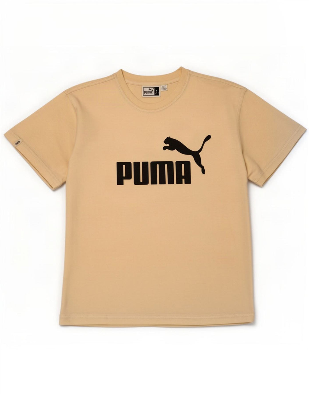 Puma Camiseta Masculina Graphic Top Pequeno Amarelo