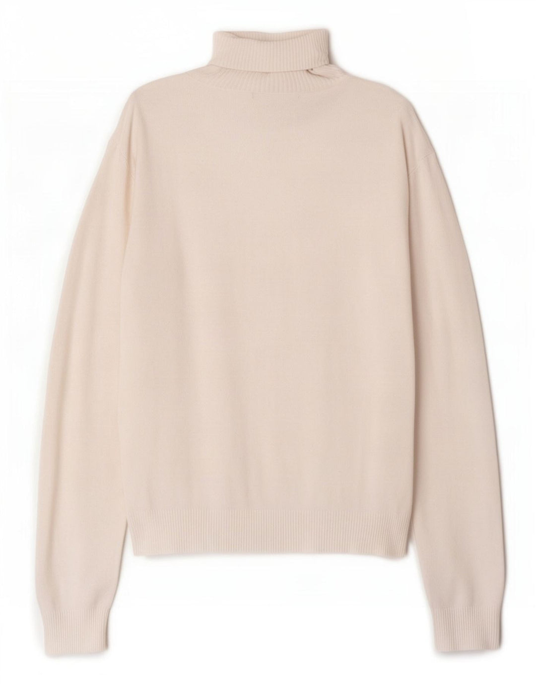Suéter feminino Zara com gola redonda, Reino Unido 14, grande rayon branco