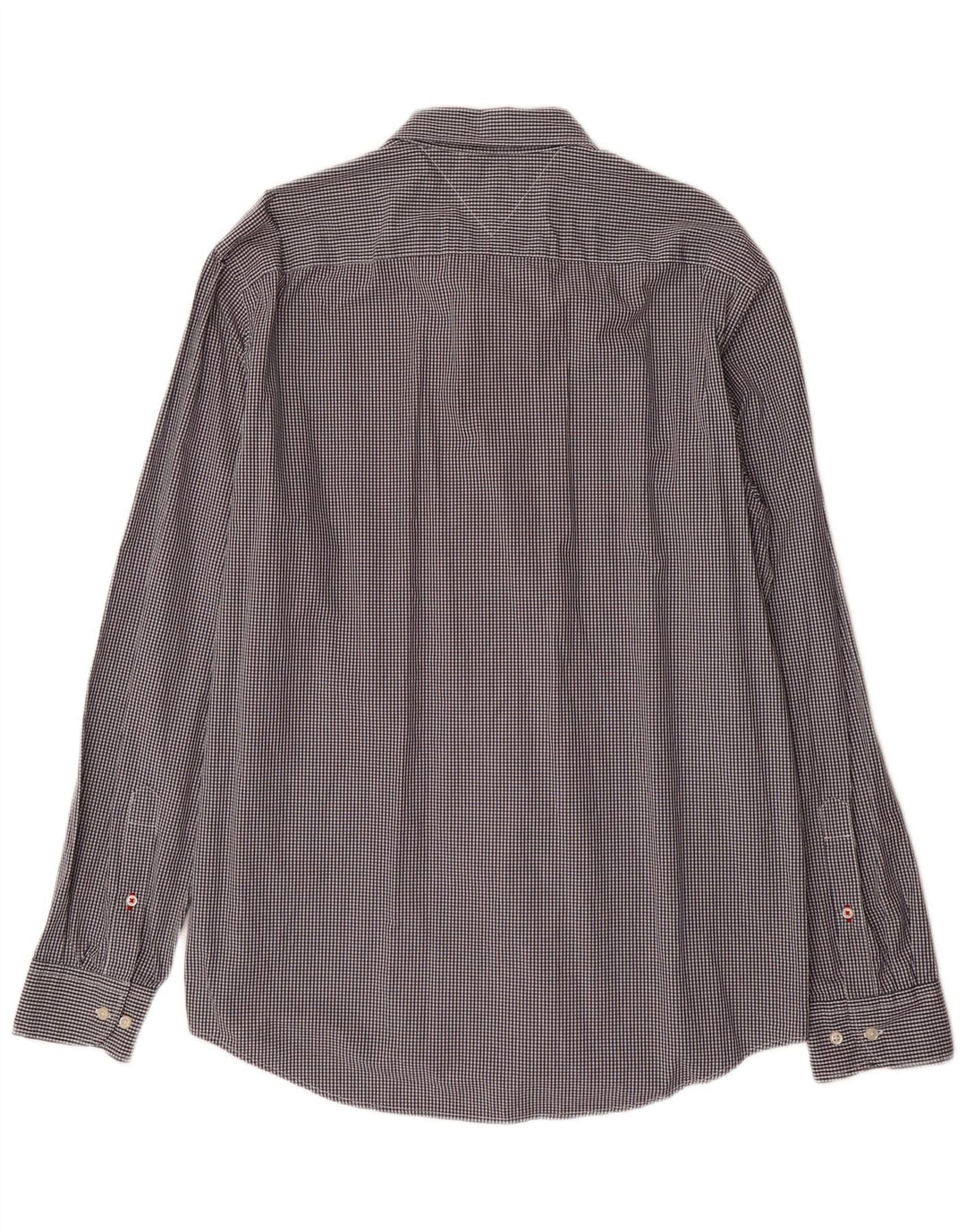 Camisa masculina TOMMY HILFIGER Regular Fit XL cinza guingão
