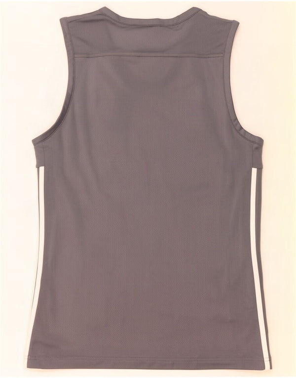 Adidas Mens Colete Top Pequeno Cinza