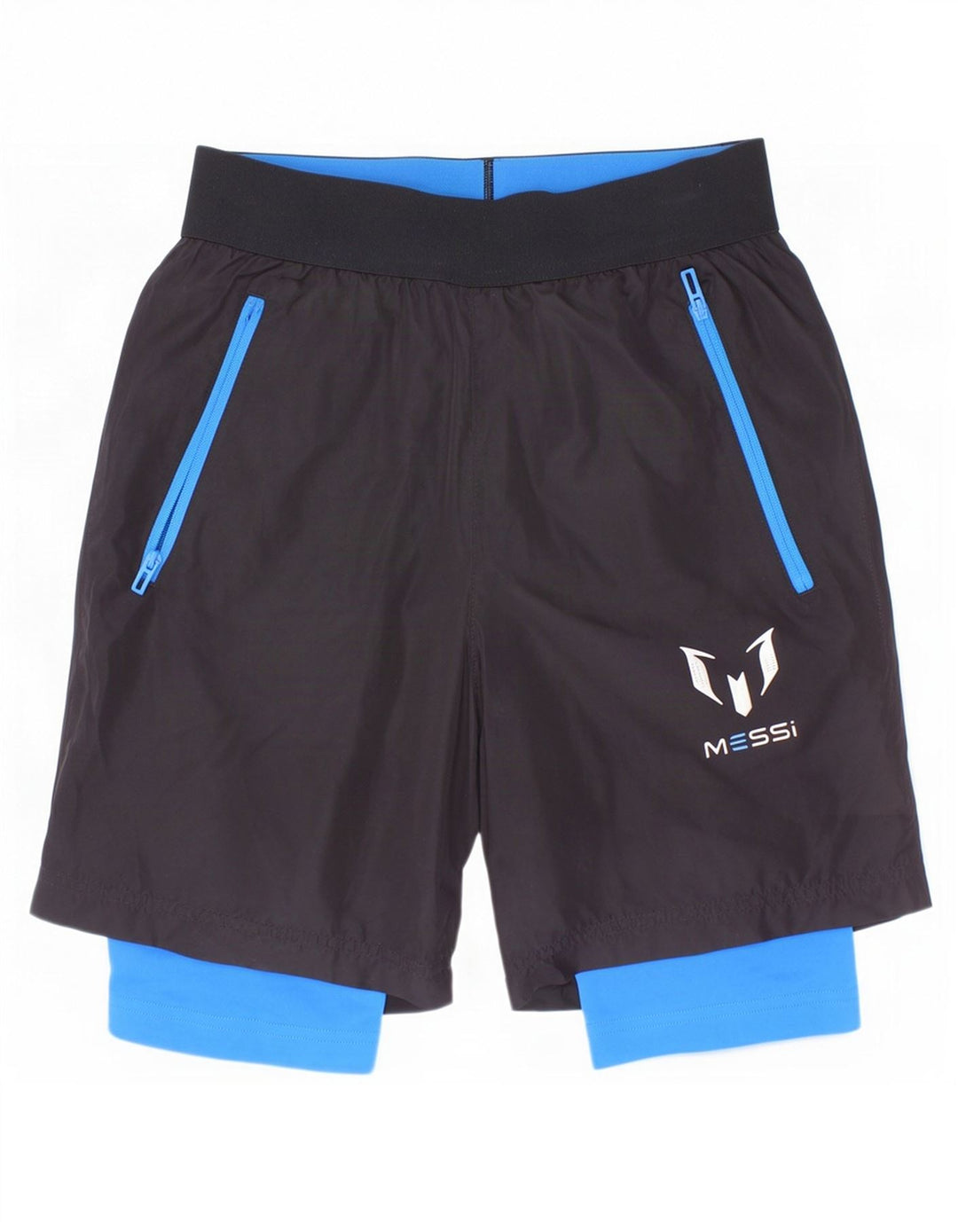 Shorts esportivos Adidas Boys MESSI 9-10 anos preto poliéster