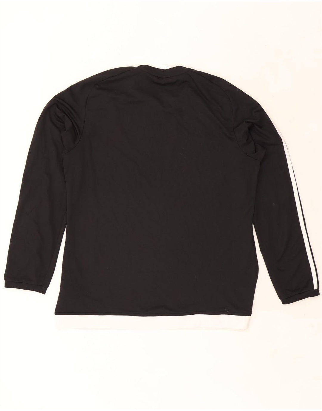 Adidas Mens Climalite Top Manga Longa Grande Poliéster Preto