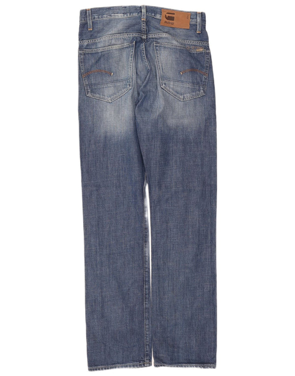 Calça jeans reta masculina G-Star 3301 W33 L33 azul