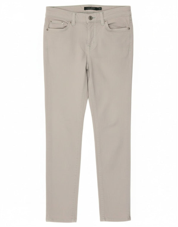 Jeans skinny feminino Ralph Lauren US 0 XS W26 L26 cinza