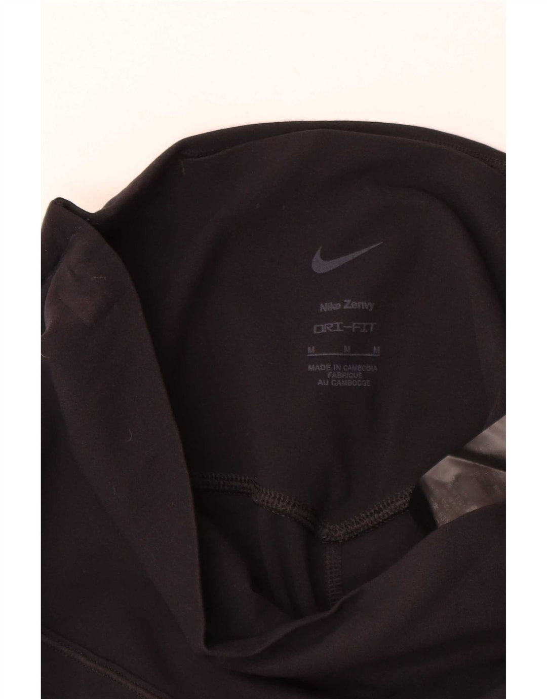 Leggings Nike Dri Fit UK 12 Médio Preto Nylon