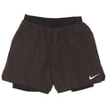 Shorts esportivos masculinos Nike Dri Fit grandes pretos