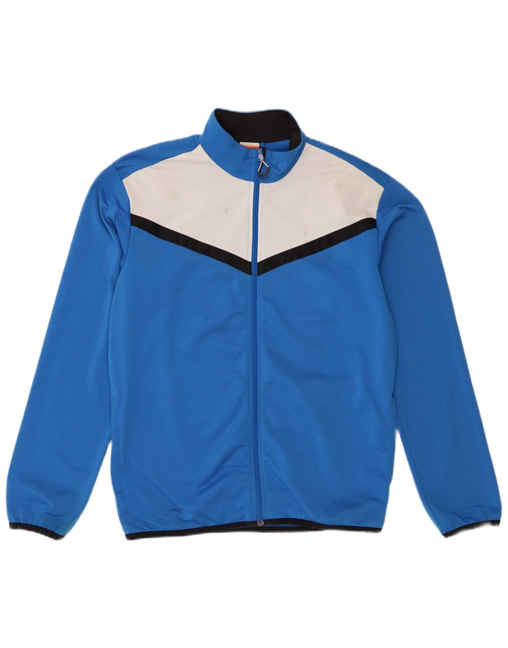 Puma Mens Tracksuit Top Jacket Médio Azul Colourblock Poliéster