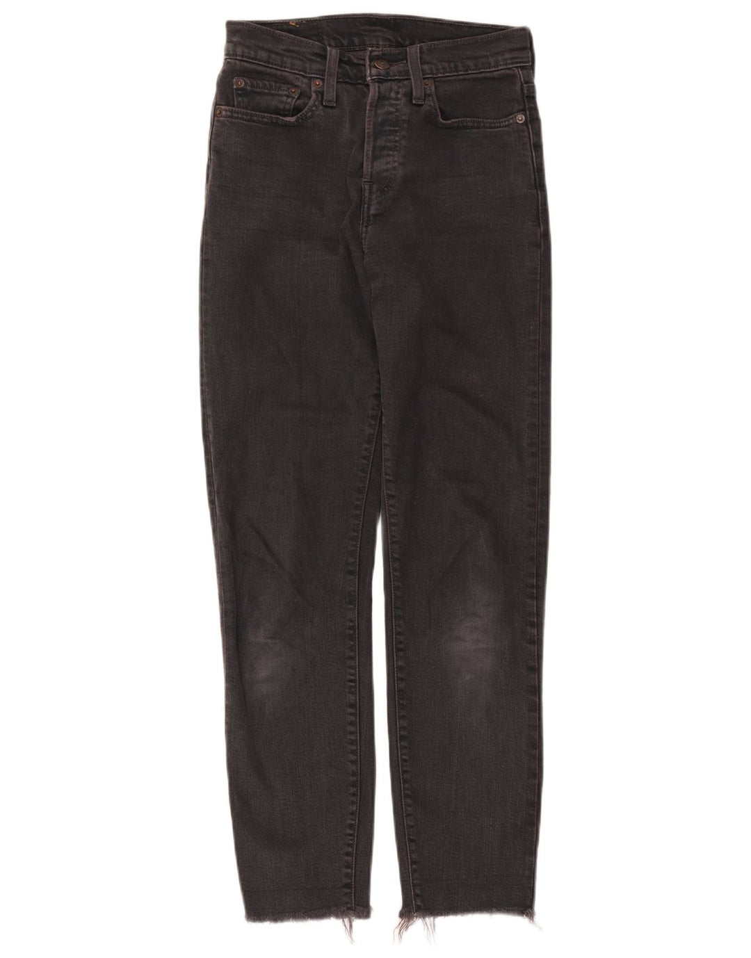 LEVI'S Jeans Slim Feminino W25 L27 Algodão Cinza