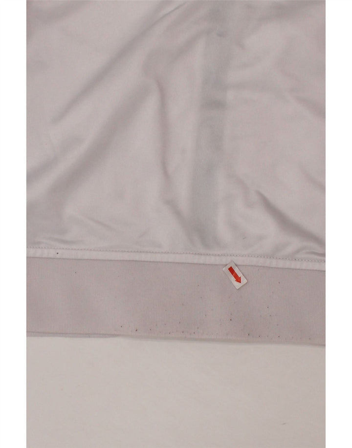 Jaqueta KAPPA Boys Graphic Tracksuit 13-14 anos branco colorblock