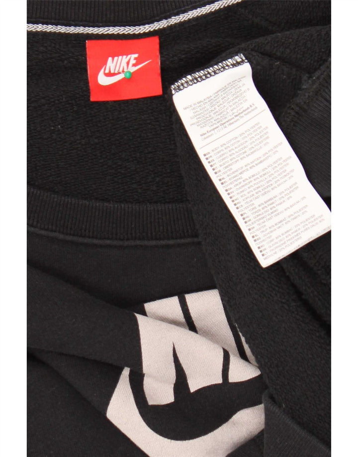 Moletom gráfico masculino Nike Jumper XL preto algodão