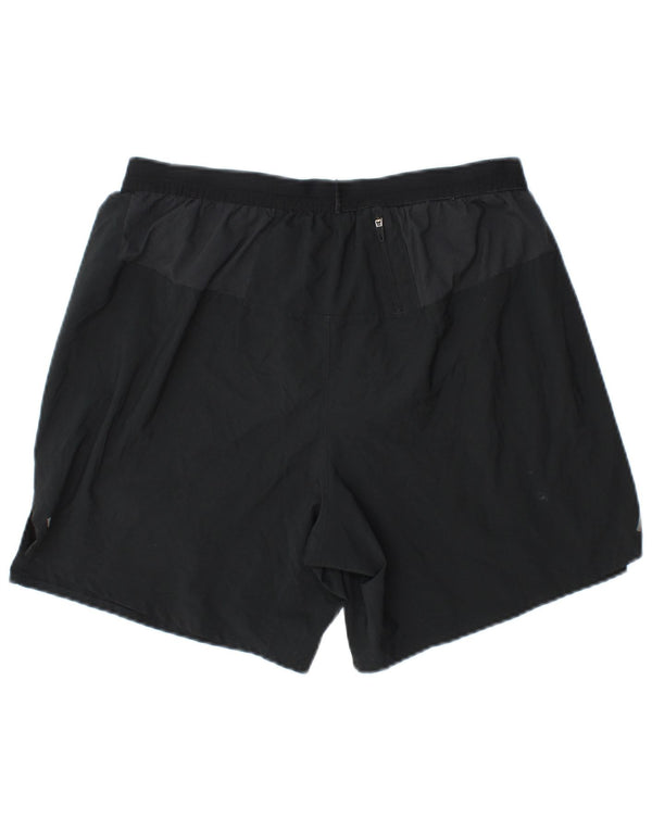 Shorts esportivos masculinos Nike Dri Fit grandes poliéster azul marinho