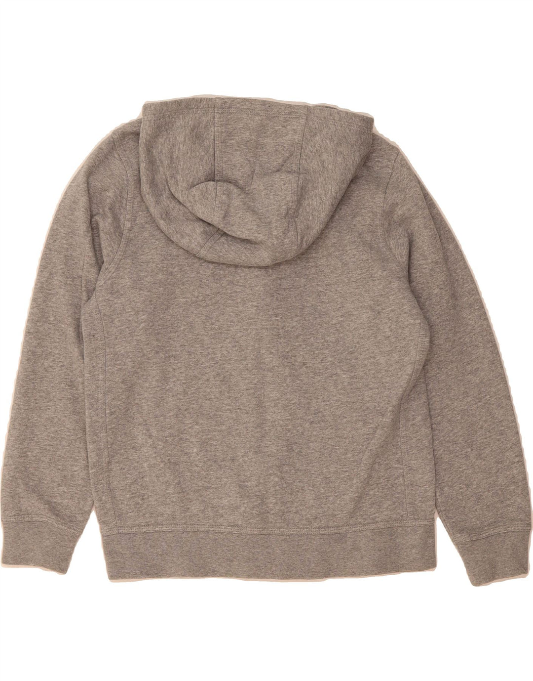 NIKE Boys Zip Hoodie Sweater 12-13 Years Large  Grey Cotton Vintage Nike and Second-Hand Nike from Messina Hembry 