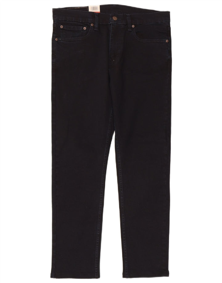 Calça jeans feminina Levi's 511 Slim W34 L28 azul marinho algodão