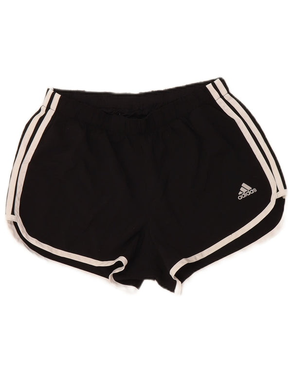 ADIDAS Womens Aeroready Sport Shorts UK 6 XS Poliéster Preto