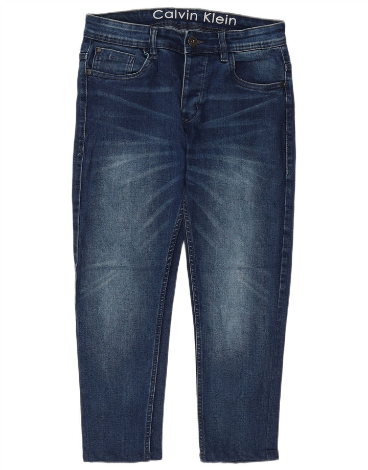 Calça jeans masculina CALVIN KLEIN W32 L23 Azul