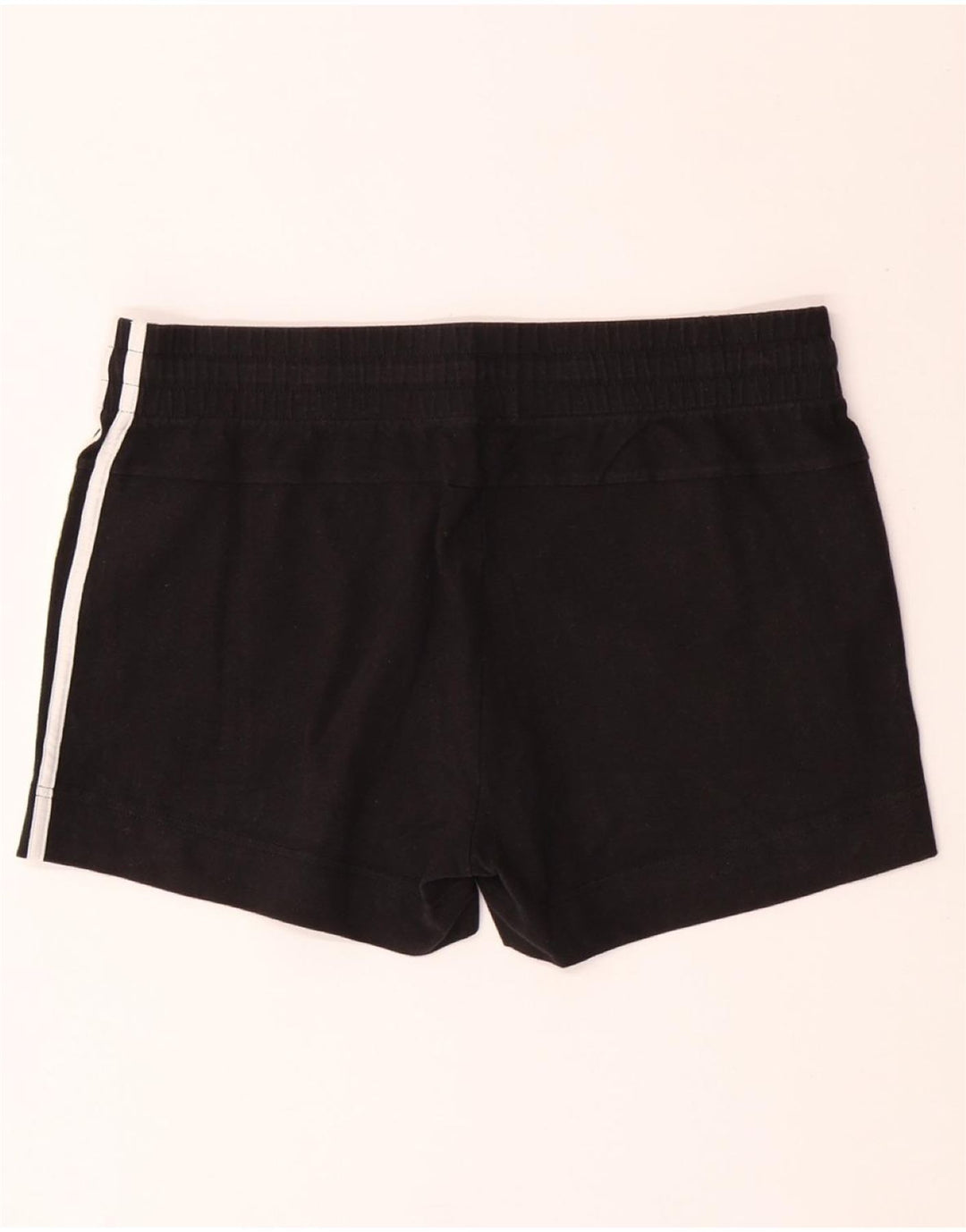 Shorts esportivos femininos ADIDAS UK 12/14 médio preto algodão