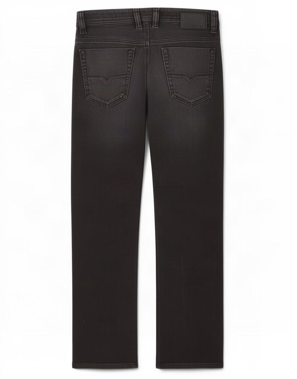 Diesel Mens Viker Straight Jeans W30 L29 Algodão Preto