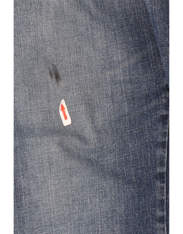 Wrangler Masculino Texas Straight Jeans W36 L34 Azul Algodão
