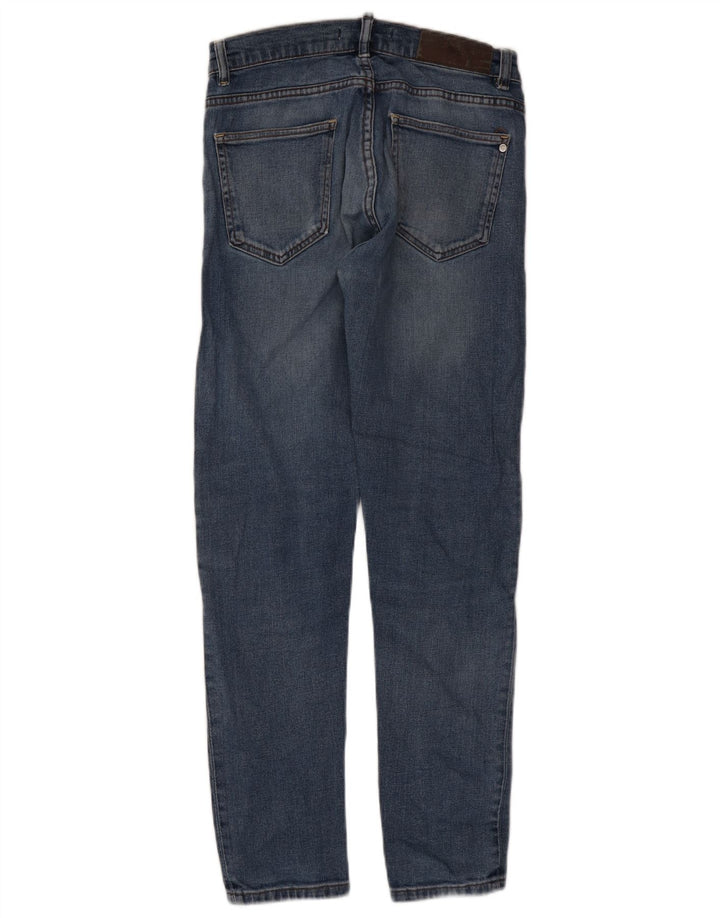 ZARA Mens Slim Jeans EU 38 Pequeno W30 L30 Azul