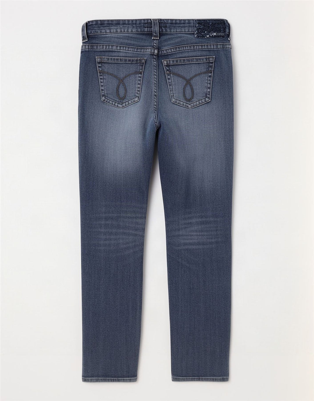 Calvin Klein Calça Jeans Feminina Slim W28 L28 Azul