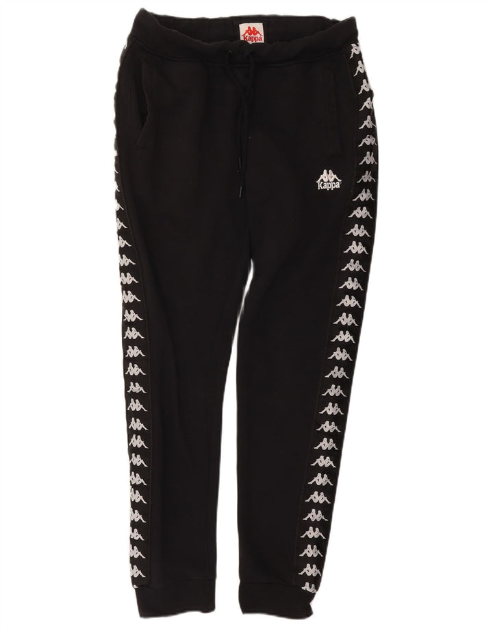 Calça de treino masculina Kappa Graphic Joggers médio preto