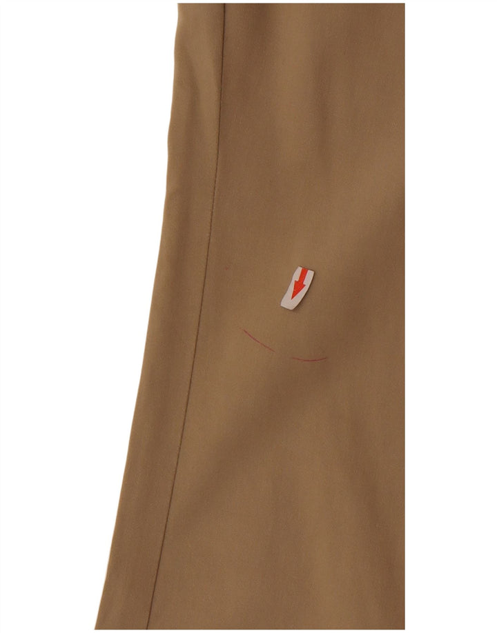 Calça Chino Reta Mulher Massimo Dutti EU 40 Médio W30 L30 Bege