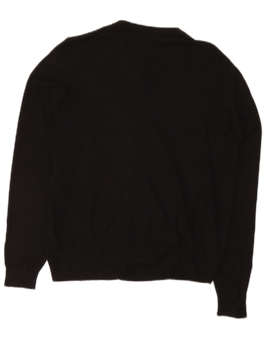 Suéter cardigã feminino Marks & Spencer UK 14 grande viscose preta