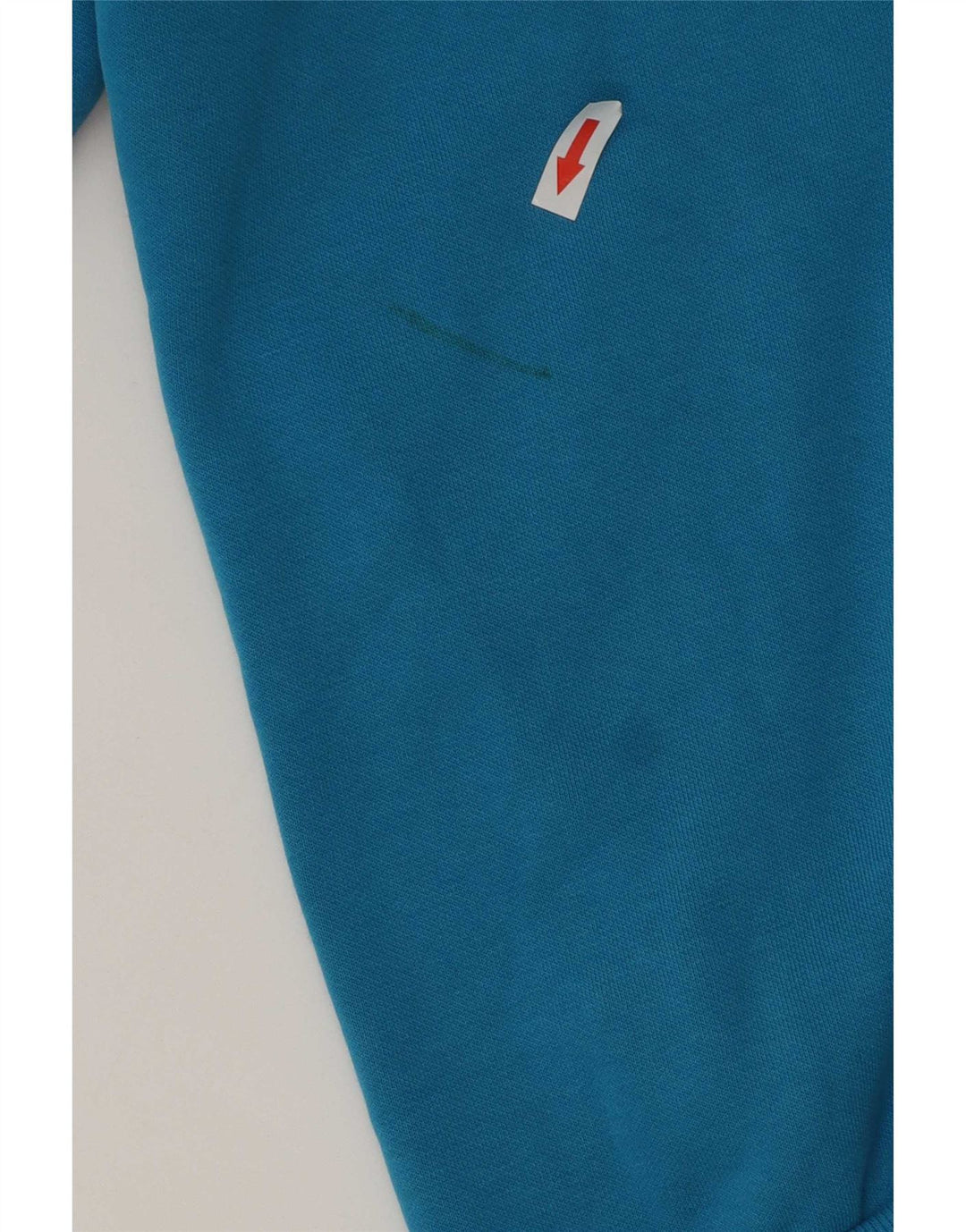 Suéter Puma masculino com capuz e zíper gráfico azul médio algodão