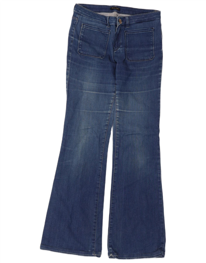 Jeans feminino Massimo Dutti Flared EU 40 Médio W30 L33 Azul Algodão