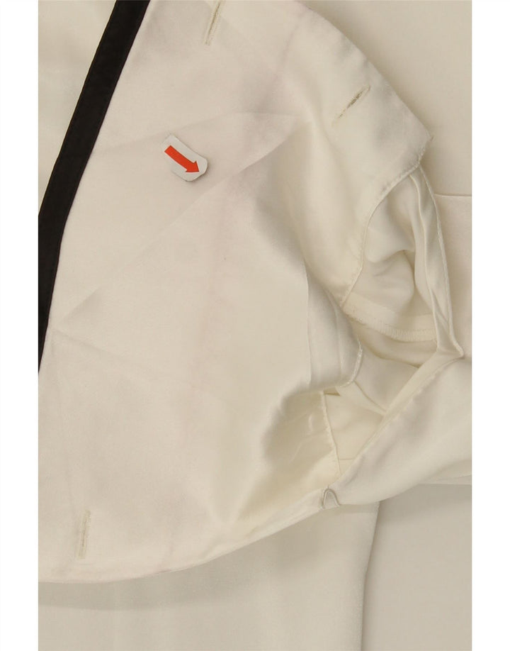 Camisa formal feminina BASLER UK 12 poliéster branco médio