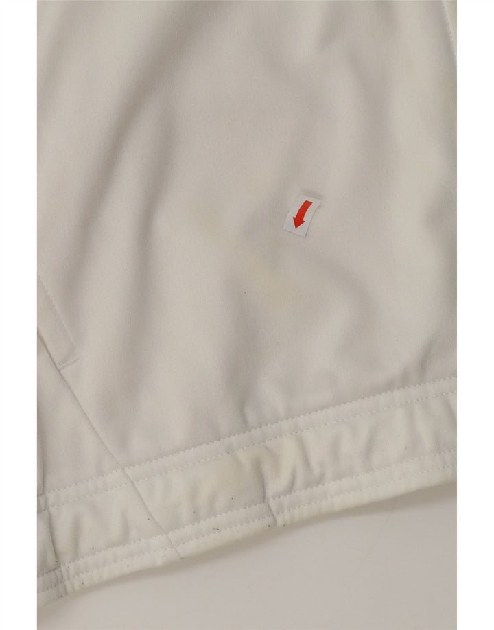 Puma Mens Graphic Tracksuit Top Jaqueta XL Branco Colorblock Poliéster